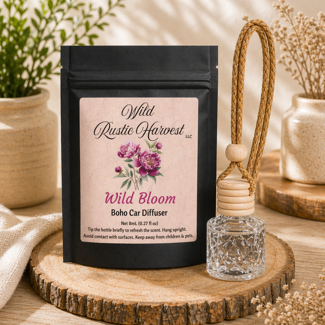 BOHO Car Diffuser | Wild Bloom