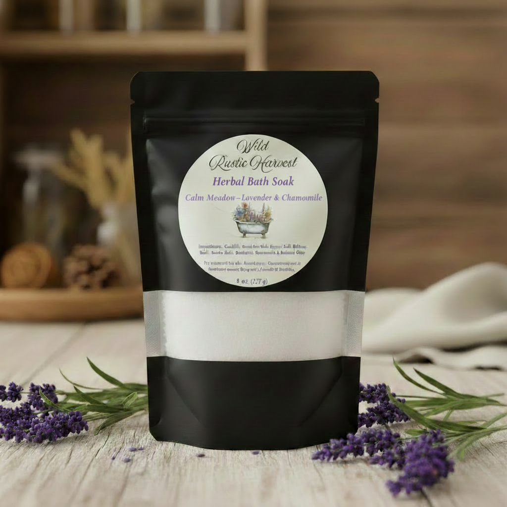 Herbal Bath Soaks | Calm Meadow