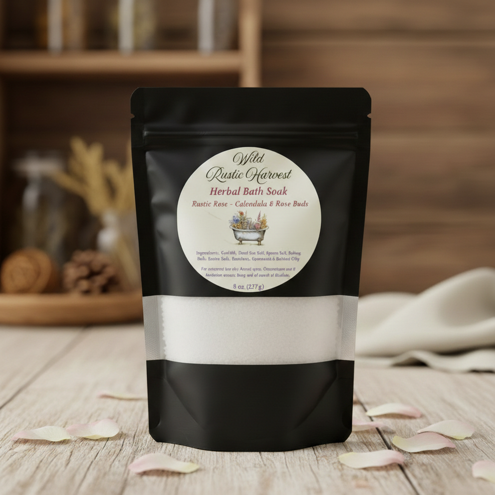 Herbal Bath Soaks | Rustic Rose