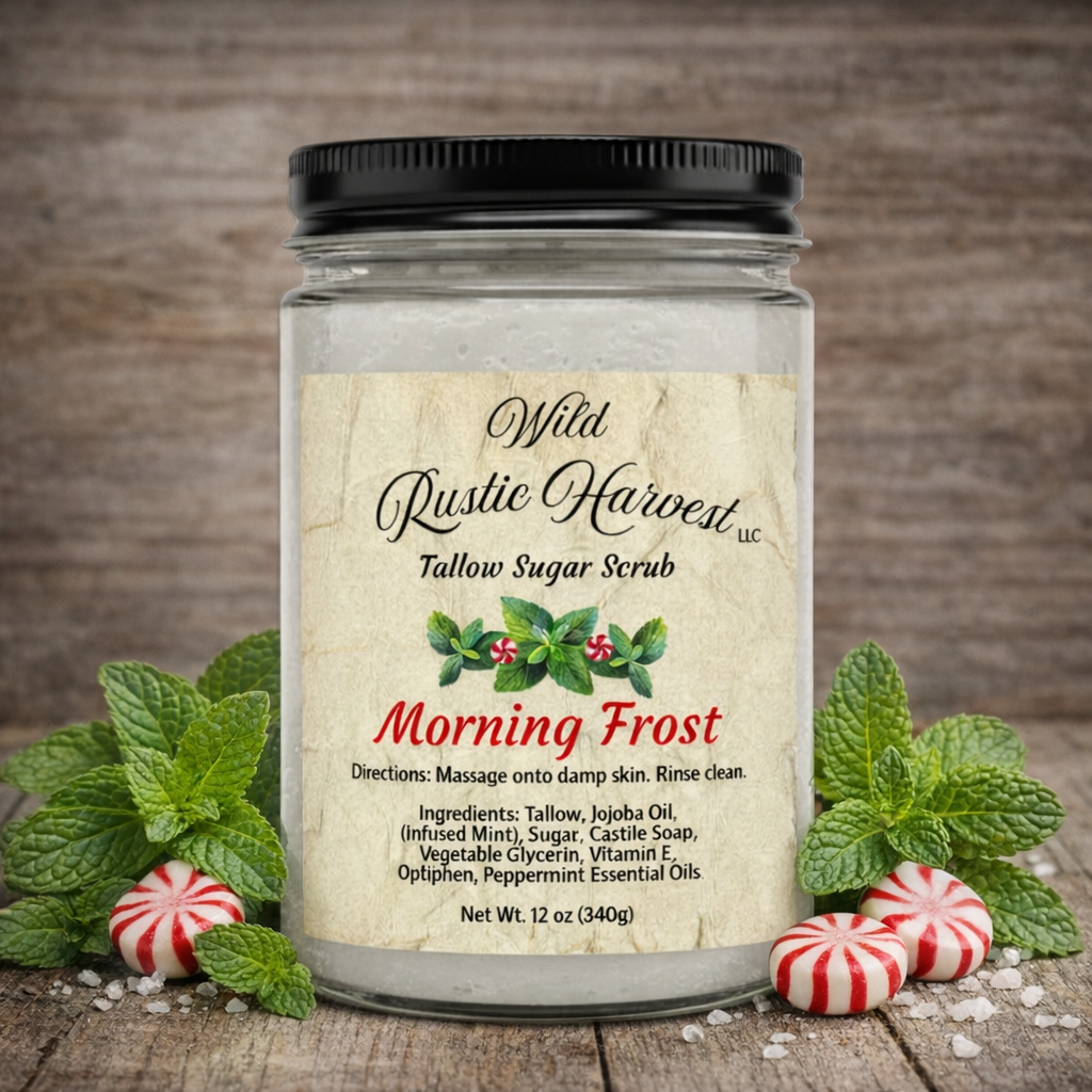 Tallow Sugar Scrub | Morning Frost