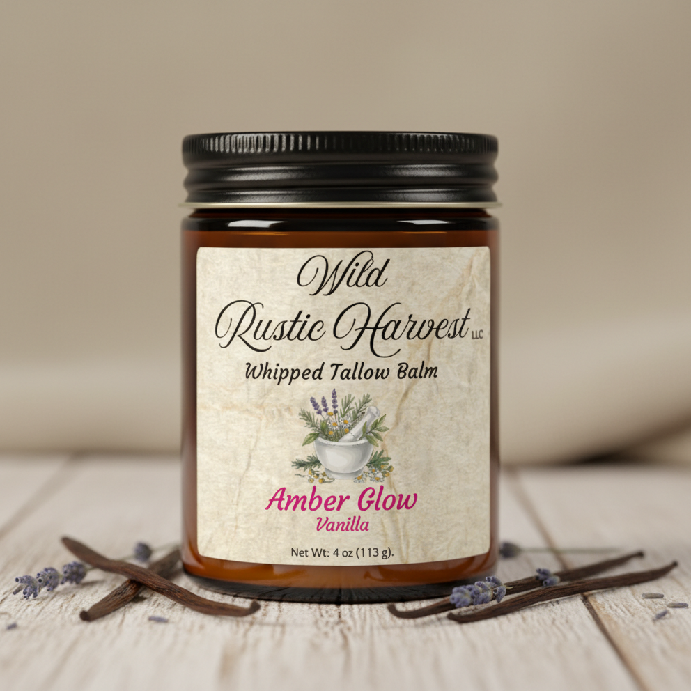 Whipped Tallow Balm | Amber Glow